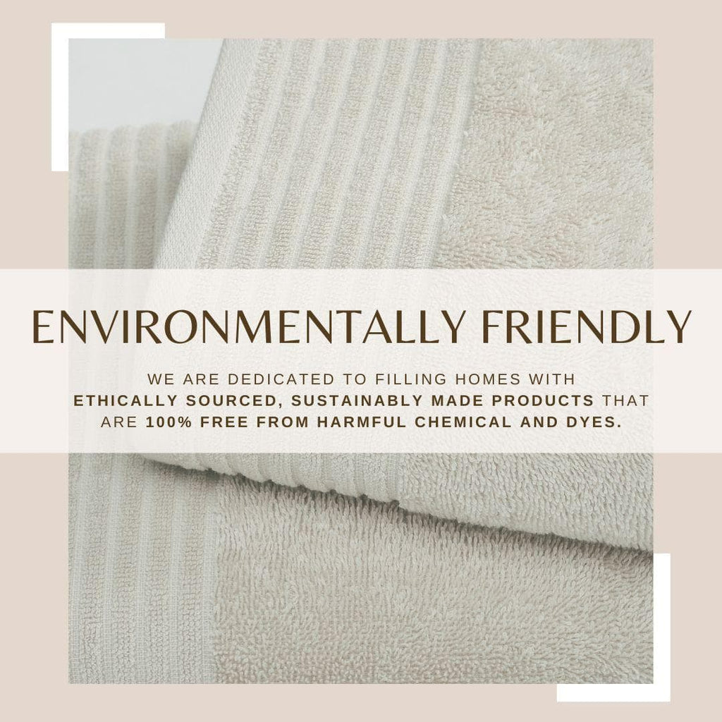 4 Pack Cotton Bath Towels - Kasper Collection